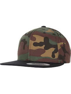 6 panelová Snapback kšiltovka green model 22433504 - Flexfit