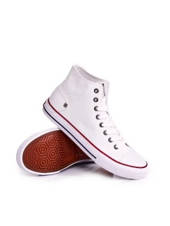 Pánské klasické vysoké tenisky BIG STAR DD174251 Bílé