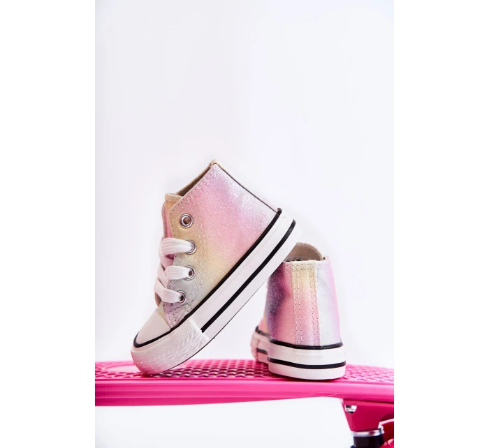 Dětské vysoké tenisky Vícebarevná Blanka Dětské vysoké tenisky Vícebarevná Blanka