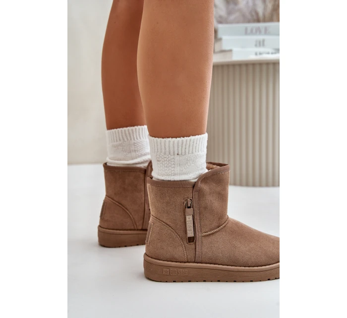 Dámské Sněhule Big Star OO274A165 Béžové