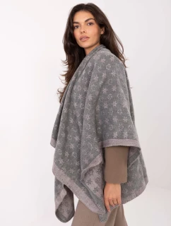 Poncho AT  szaro różowy model 21334840 - FPrice