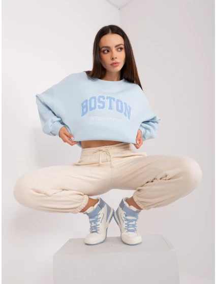 Bluza EM BL 617 model 18909399 jasny niebieski - FPrice Bluza EM BL 617 model 18909399 jasny niebieski - FPrice