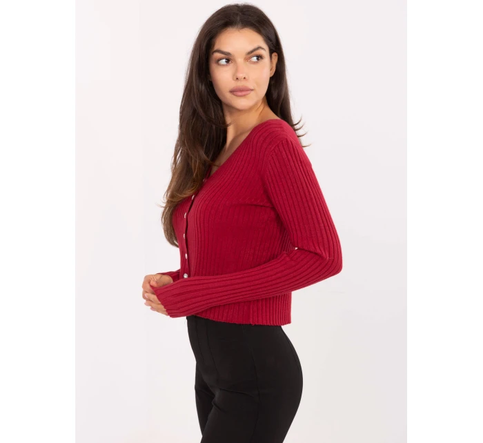 Jumper PM SW R1639.27 kaštanový Jumper PM SW R1639.27 kaštanový