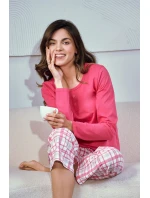 Pyžamo Daphne model 20275336 Fuchsiová - Taro