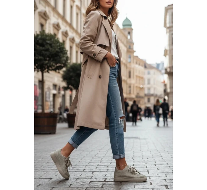 Dámské zdobené tenisky Calissea – zelené