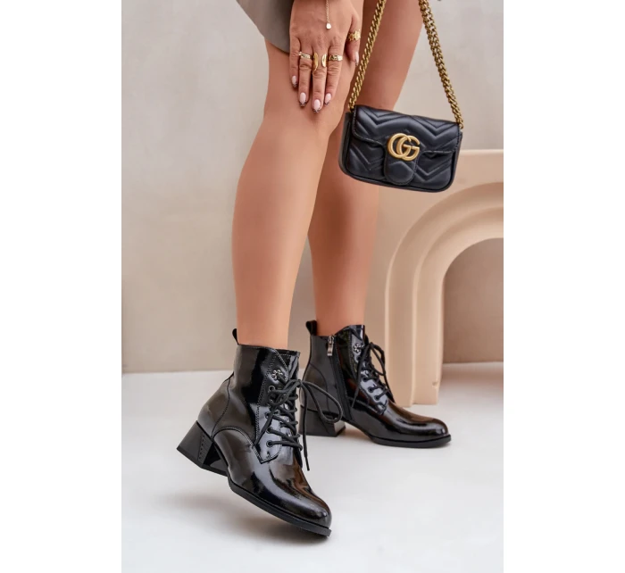 Boty na podpatku  model 203878 Step in style