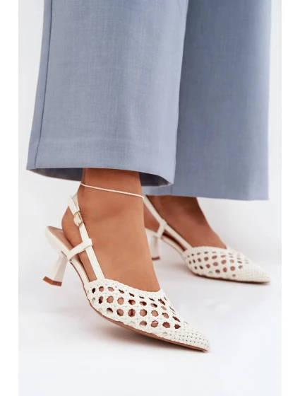 Sandály na podpatku  model 225223 Step in style