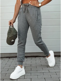 Dámské tepláky FITS tmavě šedé UY2185