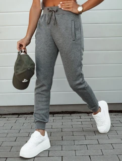 Dámské tepláky FITS tmavě šedé UY2185