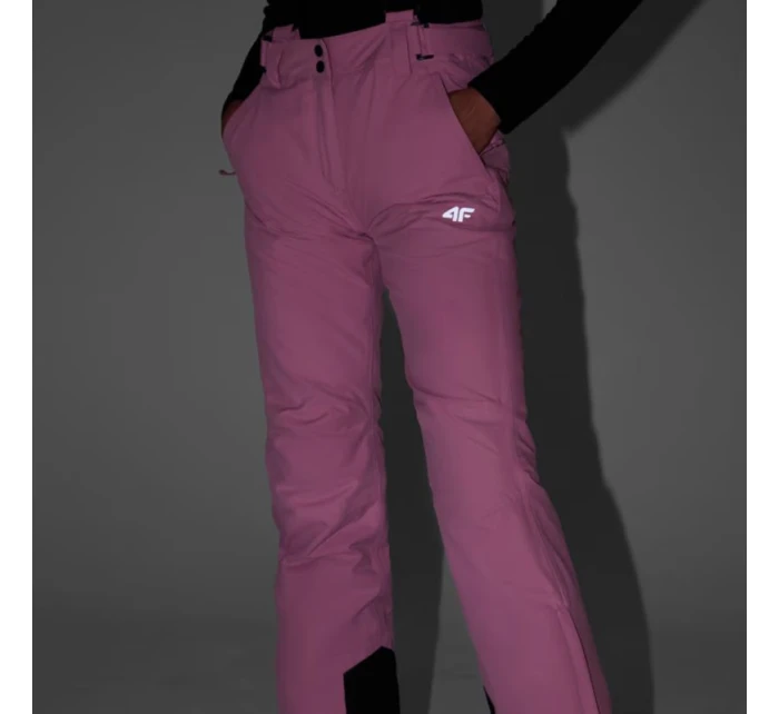 Dámské lyžařské kalhoty 4F FNK F1157 pink 4FWAW25TFTRF1157 54S dámské Dámské lyžařské kalhoty 4F FNK F1157 pink 4FWAW25TFTRF1157 54S dámské