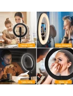 MACLEAN 10" LED12W SELFIE KRUHOVÉ SVĚTLO SE STATIVEM MCE610 MACLEAN 10" LED12W SELFIE KRUHOVÉ SVĚTLO SE STATIVEM MCE610