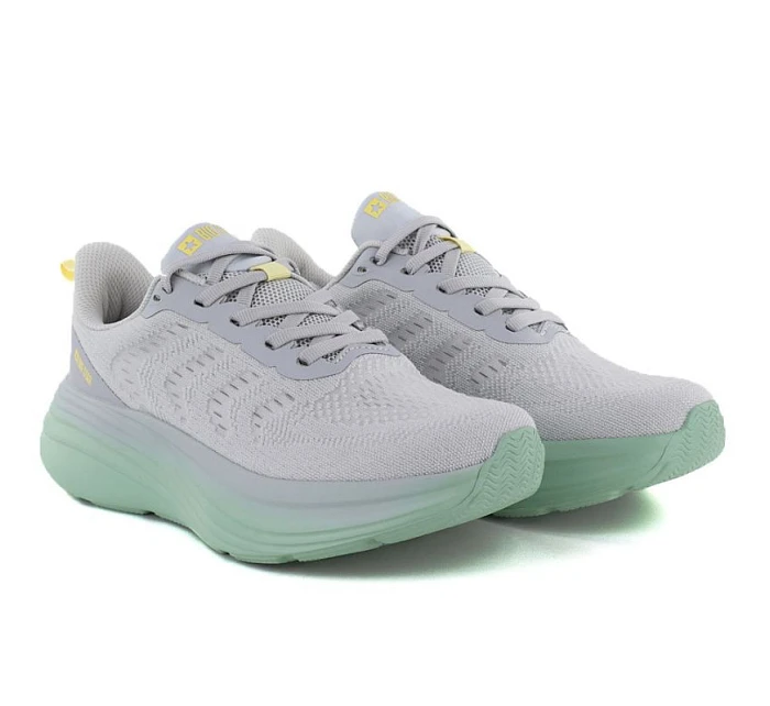 Dámská šedá sportovní obuv na platformě model 22078895 - Big Star Dámská šedá sportovní obuv na platformě model 22078895 - Big Star