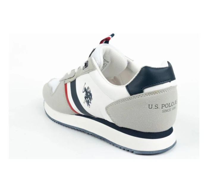 U.S. Polo ASSN. M NOBIL006-WHI sportovní obuv