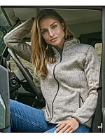 TJ Dámská melanžová pletená fleecová bunda 18. navy melange model 22499171 - Tee Jays TJ Dámská melanžová pletená fleecová bunda 18. navy melange model 22499171 - Tee Jays