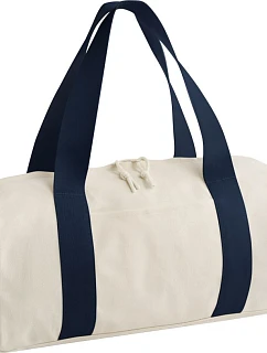 BagBase BG 676 Kulatá sportovní taška "Edit Duffle" 52.0676 natural/navy