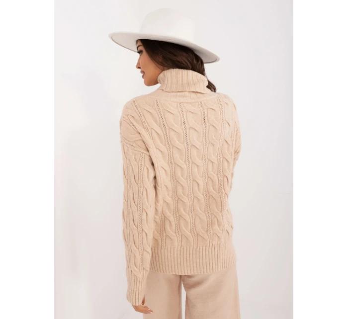Jumper AT SW 23445.00 béžový Jumper AT SW 23445.00 béžový