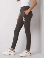 Tepláky RV DR 5405.04X tmavá khaki