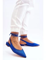 Baleríny na šněrování model 178021 Step in style