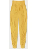 Tenké žluté teplákové kalhoty model 21427435 - J.STYLE