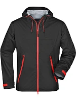 JN Pánská 3vrstvá softshellová bunda 02. black/red model 22529611 - Daiber JN Pánská 3vrstvá softshellová bunda 02. black/red model 22529611 - Daiber
