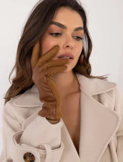 Rukavice AT RK model 20591926 světle hnědé - FPrice