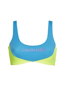 Vrchní díl plavek KW0KW00898-CEU modrožlutá - Calvin Klein