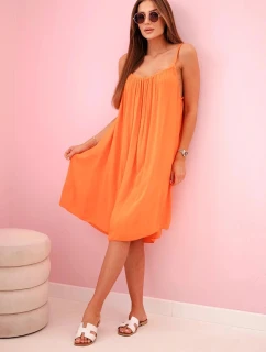Dámské šaty 81541 Oranžová - FPrice