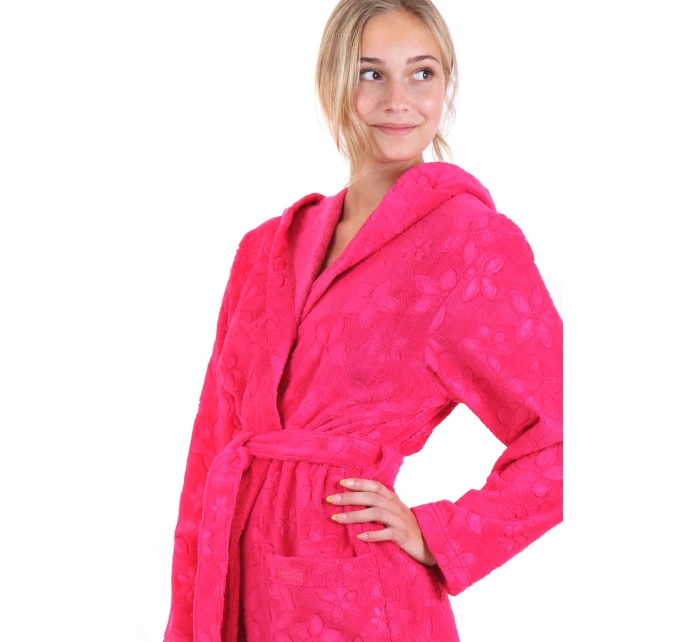 Bibi s kapucí malinová