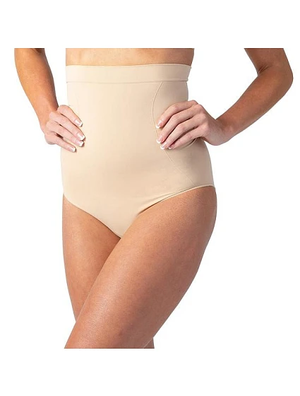 Dámská formující tanga s vysokým pasem INVISIBLE SILHOUETTE HIGH WAIST THONG - BELLINDA - tělová Dámská formující tanga s vysokým pasem INVISIBLE SILHOUETTE HIGH WAIST THONG - BELLINDA - tělová