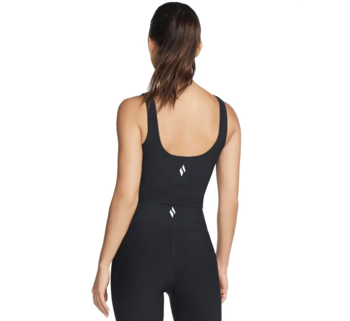 Podprsenka Skechers Go Flex Rib Longline Bra BR1-BLK Black L Podprsenka Skechers Go Flex Rib Longline Bra BR1-BLK Black L