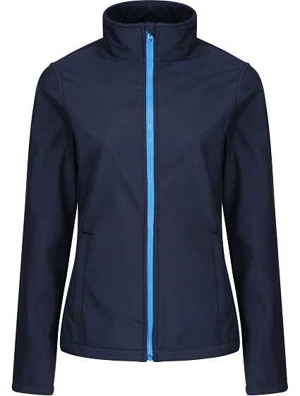 Regatta TRA 629 Dámská 2-vrstvá softshellová bunda "Ablaze" 36.A629 navy/french blue Regatta TRA 629 Dámská 2-vrstvá softshellová bunda "Ablaze" 36.A629 navy/french blue