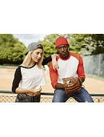 6 panelová kšiltovka Premium 210 Fitted red/black model 22482497 - Flexfit