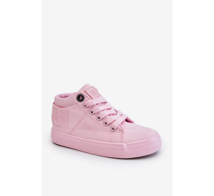 Dětské klasické vysoké tenisky Big Star model 21609028 růžové - Big Star Shoes Dětské klasické vysoké tenisky Big Star model 21609028 růžové - Big Star Shoes