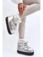 Dámské zimní boty se šněrováním model 21644972 - Boto Dámské zimní boty se šněrováním model 21644972 - Boto