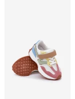 Dětské sneakersy na suchý zip multikolor Tezzu Dětské sneakersy na suchý zip multikolor Tezzu