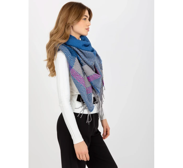 Šála AT SZ 2001 model 17963993 tmavě modrá - FPrice Šála AT SZ 2001 model 17963993 tmavě modrá - FPrice