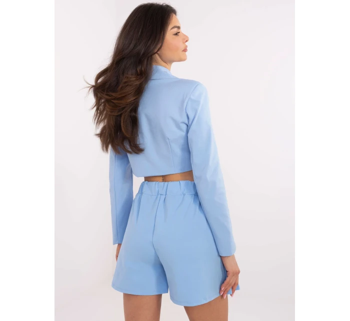 Spódnica MI SD model 20831801 jasny niebieski - FPrice Spódnica MI SD model 20831801 jasny niebieski - FPrice