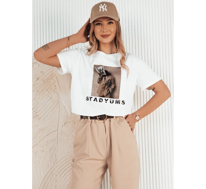 dámské tričko bílé Dstreet model 21973971 - FashionStreet dámské tričko bílé Dstreet model 21973971 - FashionStreet