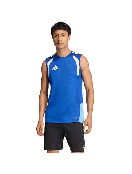 Pánské tričko Tiro 26 Competition Sleeveless Jersey blue model 22056175 pánské - ADIDAS