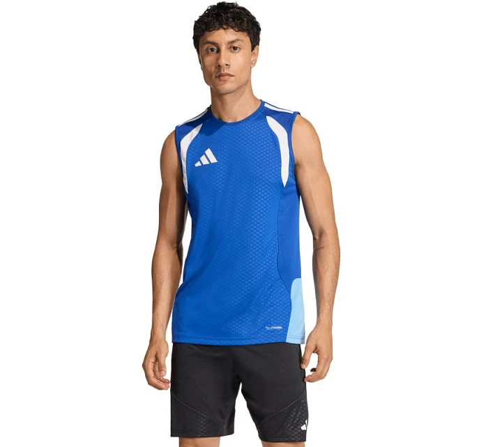 Pánské tričko Tiro 26 Competition Sleeveless Jersey blue model 22056175 pánské - ADIDAS