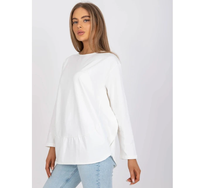 Dámská halenka EM BZ 611.61P Ecru - FPrice Dámská halenka EM BZ 611.61P Ecru - FPrice