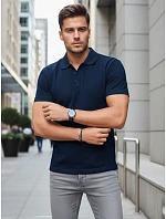 FashionStreet pánská tmavě modrá polokošile PX0553