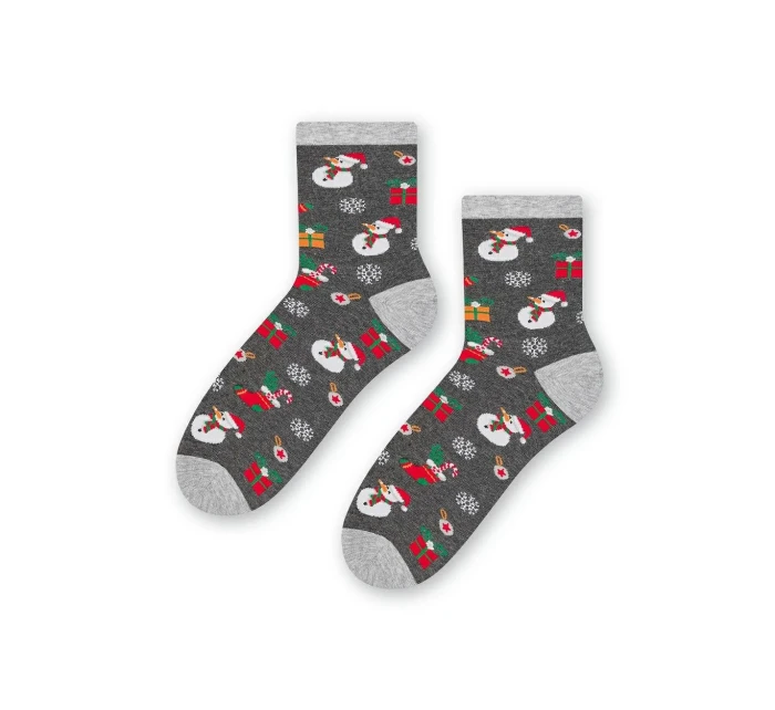 Ponožky Steven art.136 Świąteczne damskie 35-40