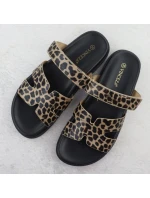 Dámské žabky v béžové barvě model 21904992 - VINCEZA