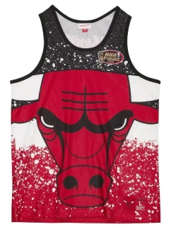 Mitchell & Ness NBA Chicago Bulls Tank Top Pánské sportovní tričko bez rukávů