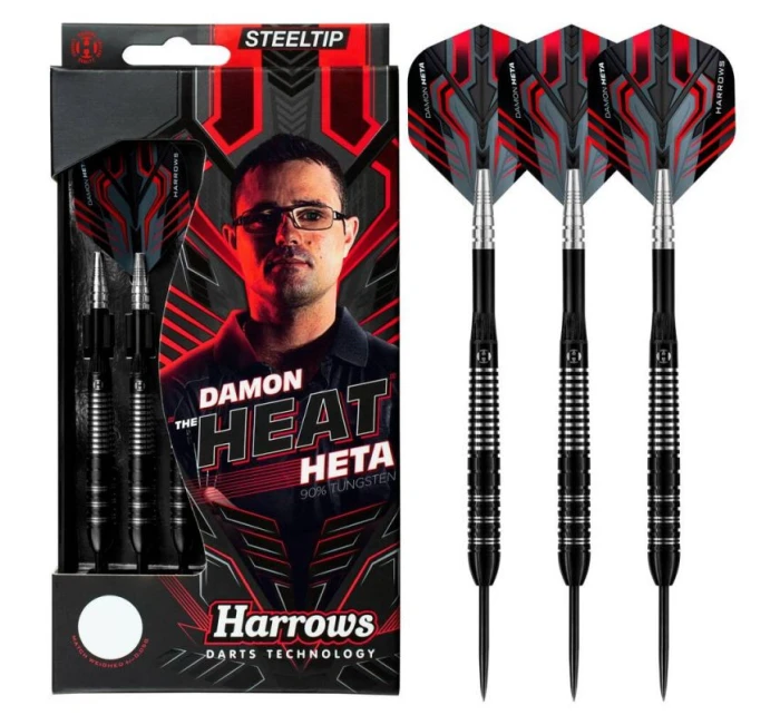 Šipky Harrows Damon Heta 90% Steeltip HS-TNK-000016452 Šipky Harrows Damon Heta 90% Steeltip HS-TNK-000016452