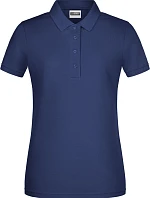 Daiber 8009 Dámské piqué polo z bio bavlny 02.8009 navy