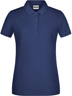 Daiber 8009 Dámské piqué polo z bio bavlny 02.8009 navy