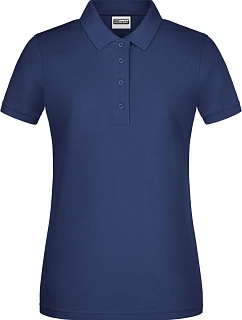 Dámské piqué polo z bio bavlny 02. navy model 22534276 - Daiber