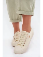 Dámské tenisky Big Star model 22016655 Světle béžové - Big Star Shoes